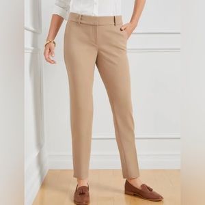 Talbots Hampshire Ankle Pants size 10 tan color